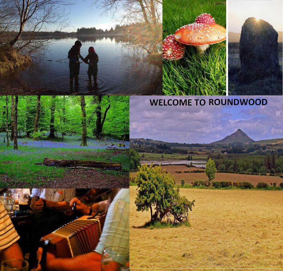 Glendalough Scenery Farmhouse 라운드우드 외부 사진