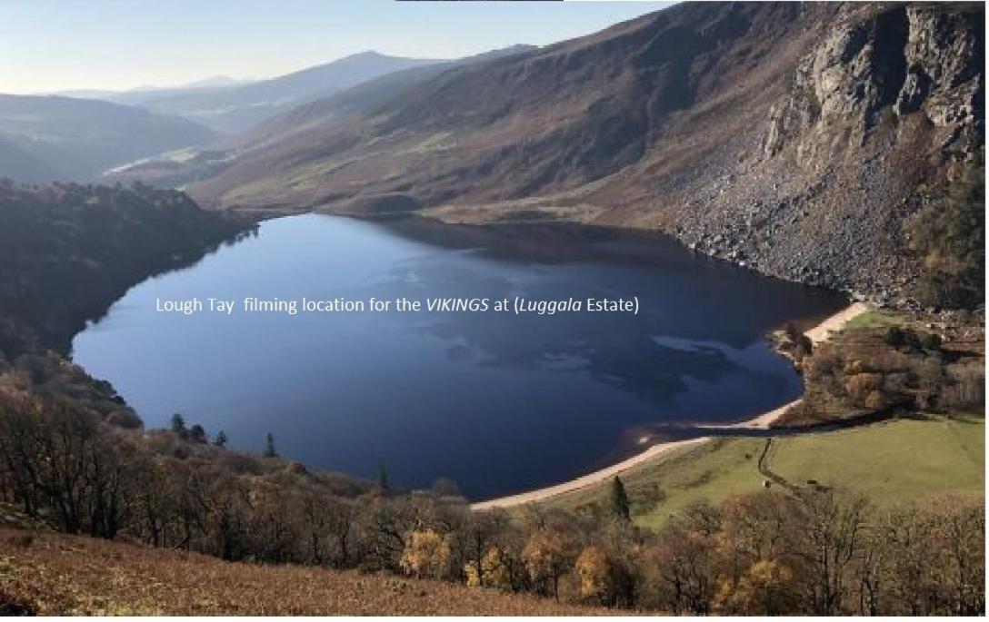 Glendalough Scenery Farmhouse 라운드우드 외부 사진